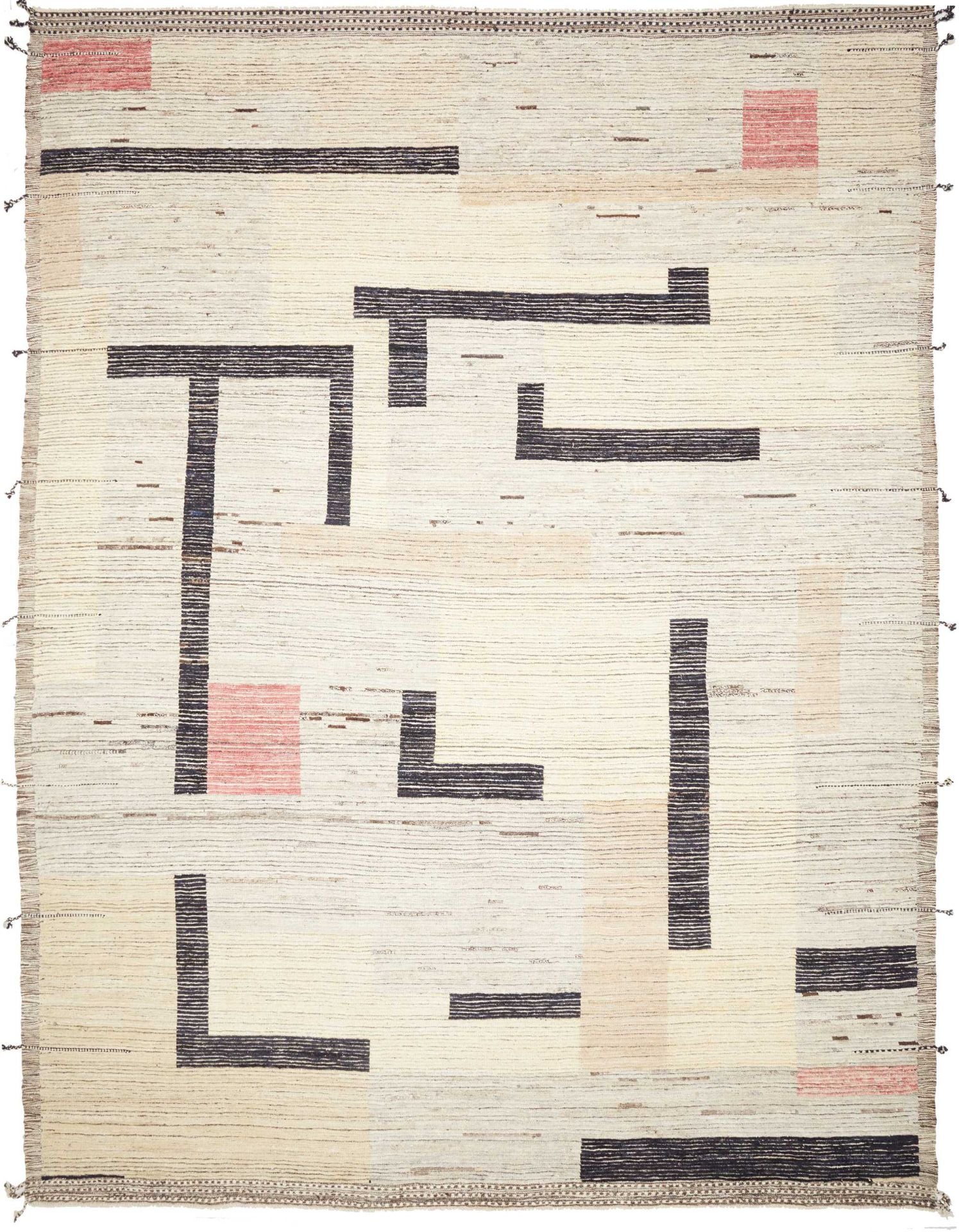 Orientteppich Berber 309 x 414 cm Schurwolle handgeknüpft