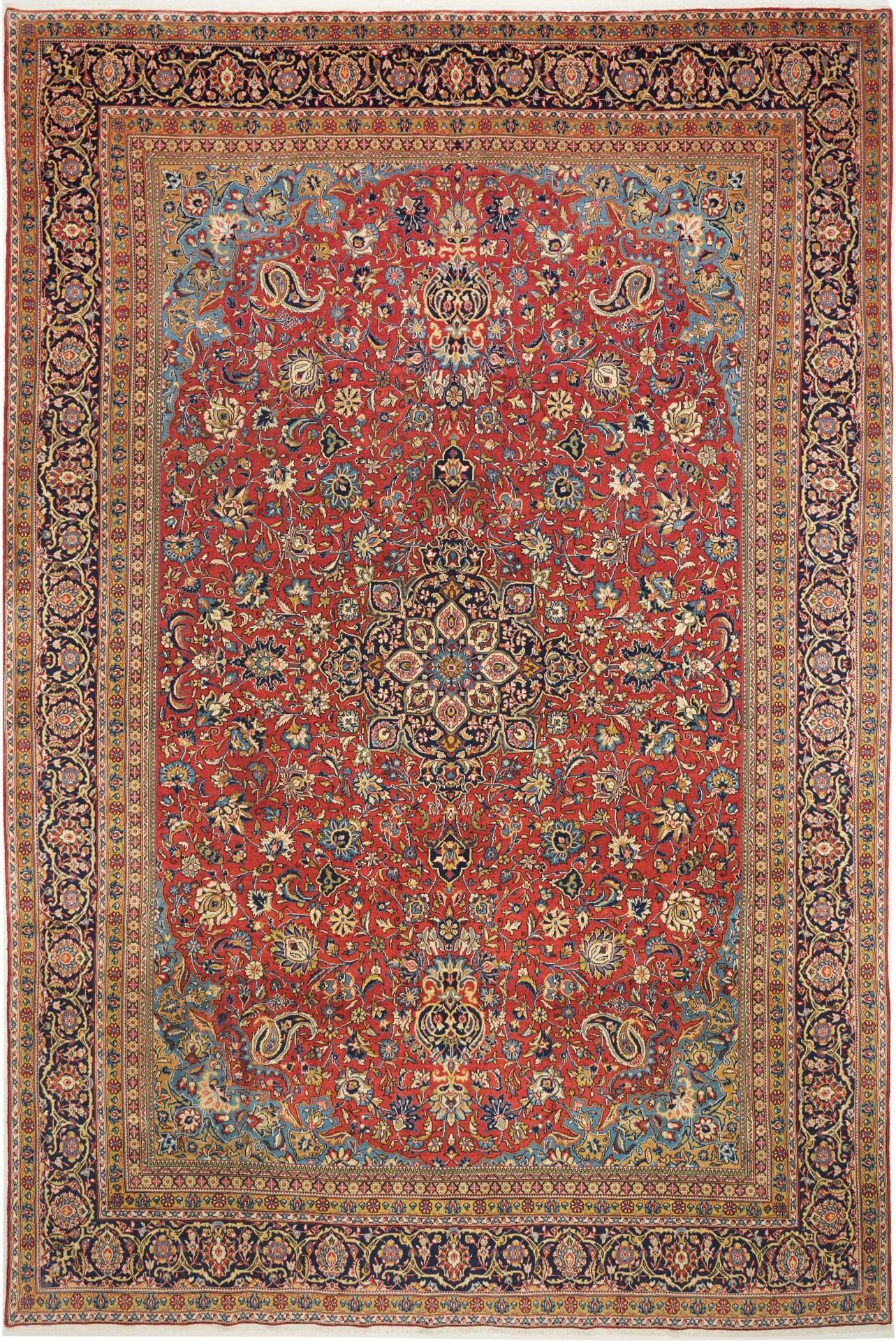 Perserteppich Shiraz 288 x 429 cm Schurwolle handgeknüpft