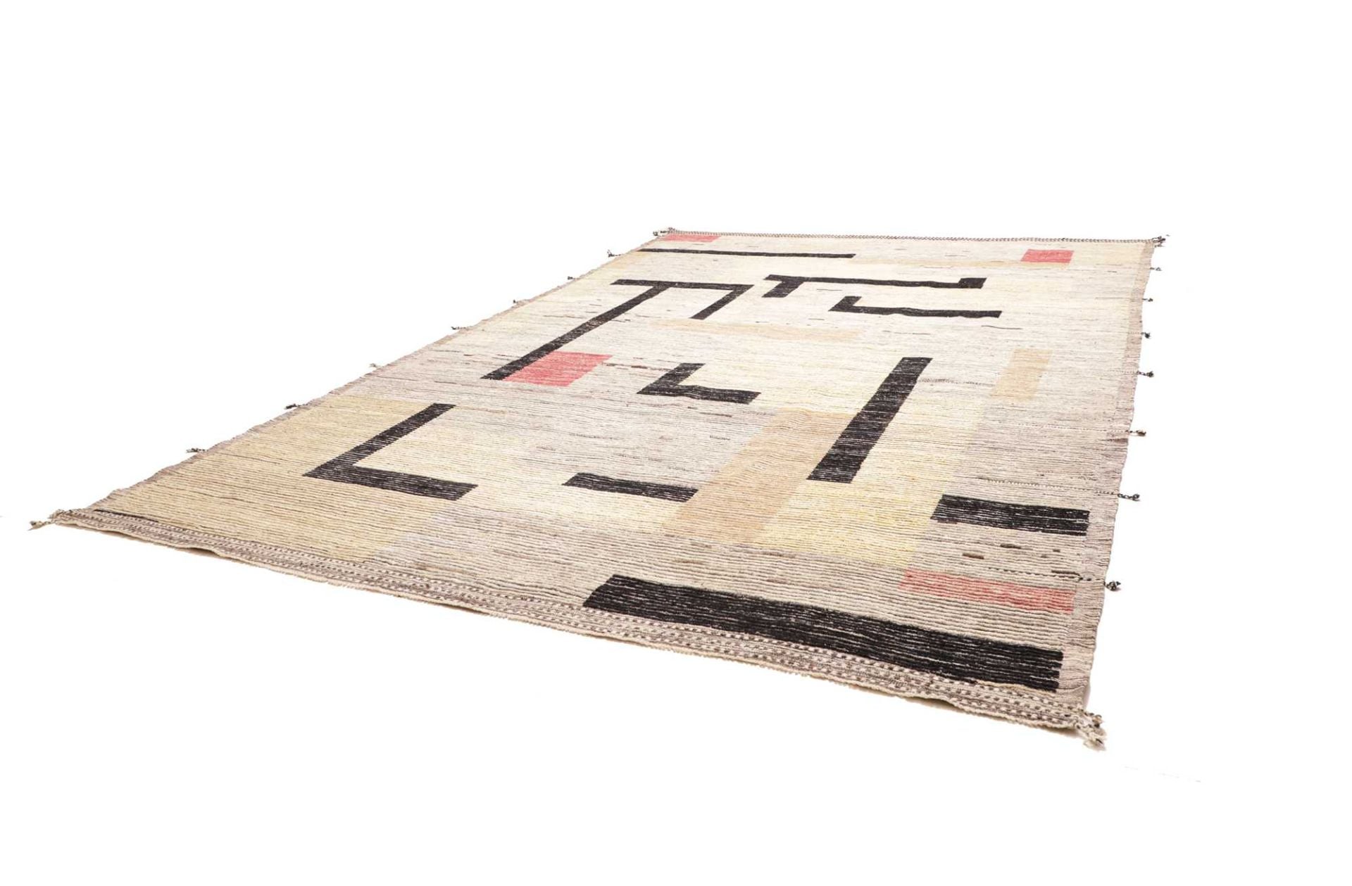 Orientteppich Berber 309 x 414 cm Schurwolle handgeknüpft