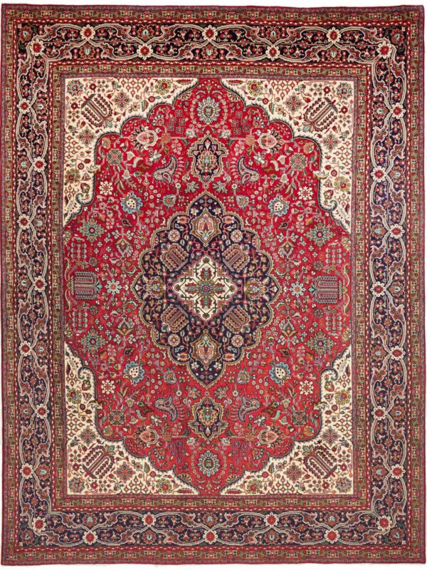 Perserteppich Täbriz 301 x 399 cm Schurwolle handgeknüpft