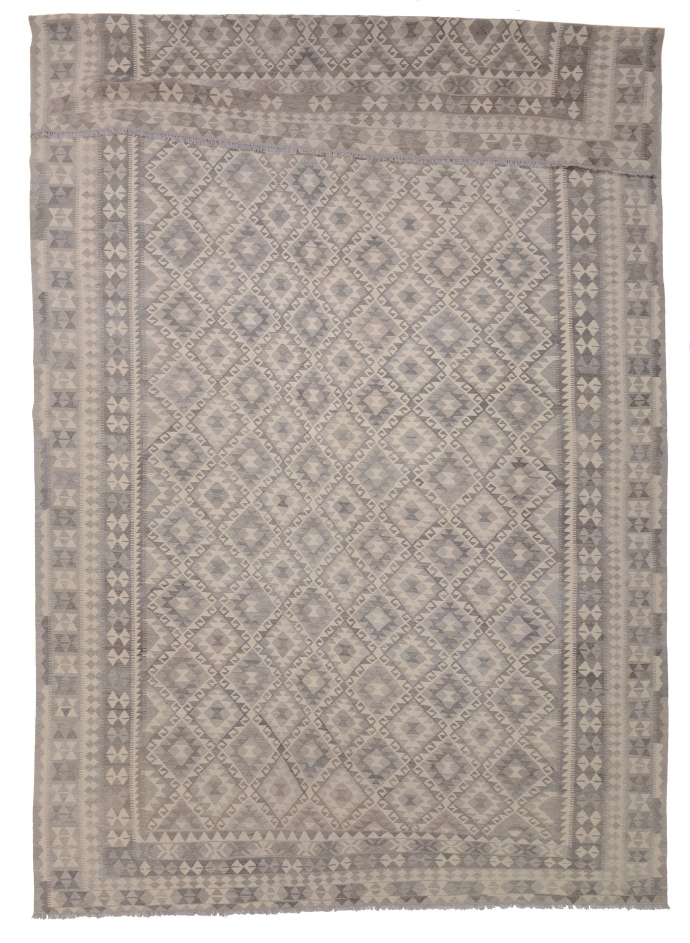 Orientteppich Kelim 307 x 497 cm Schurwolle handgewebt beidseitig
