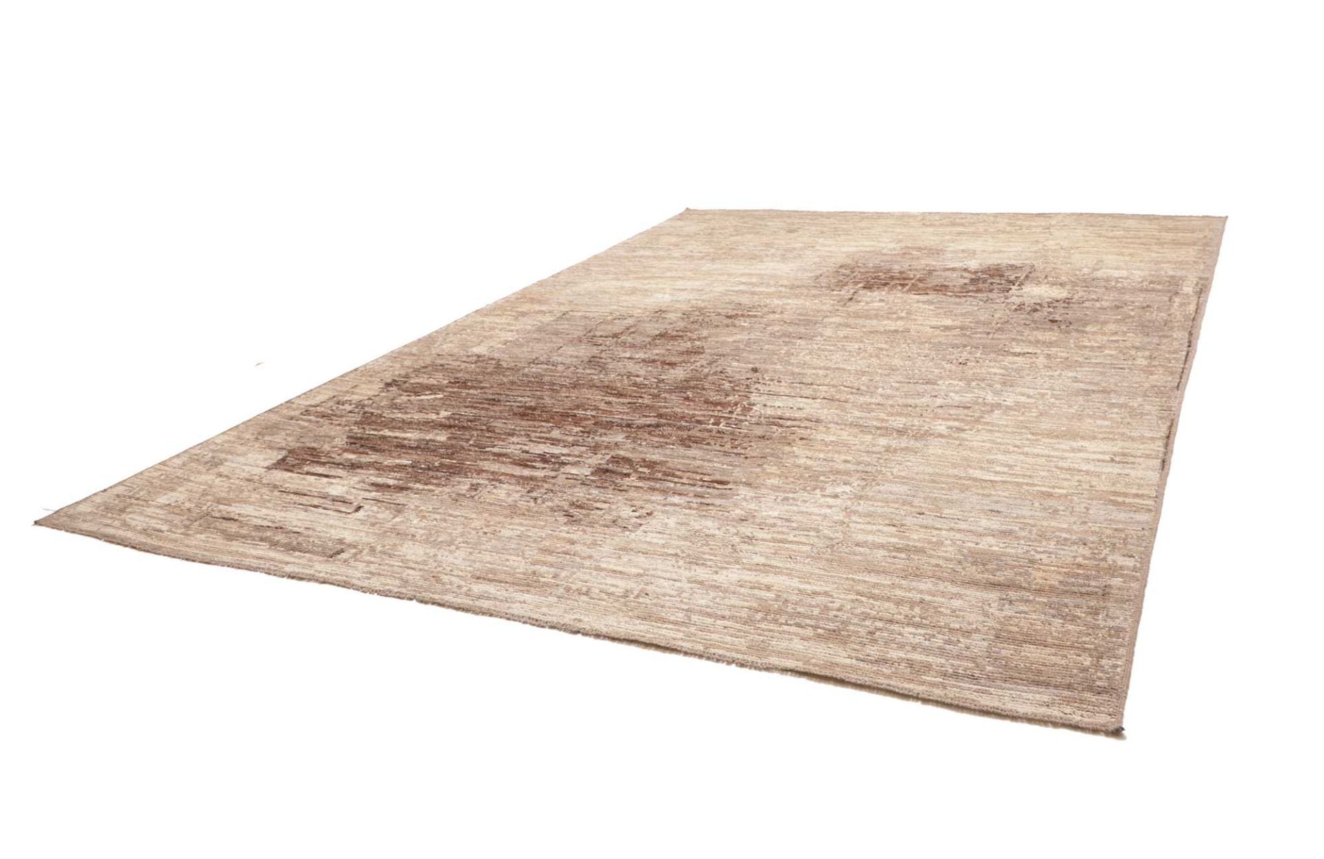 Orientteppich Berber 307 x 403 cm Schurwolle handgeknüpft