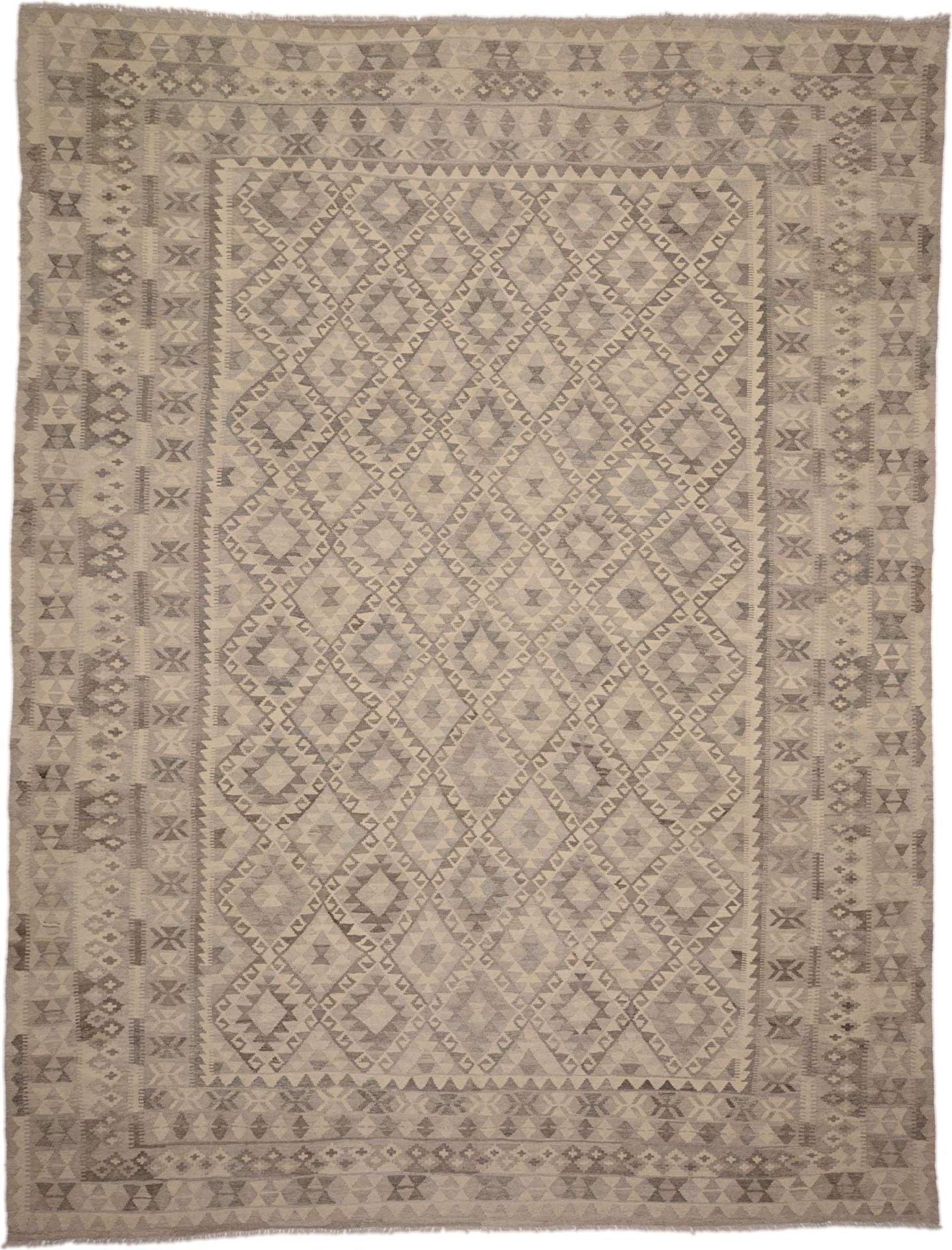 Orientteppich Afghanistan 308 x 406 cm Schurwolle handgewebt