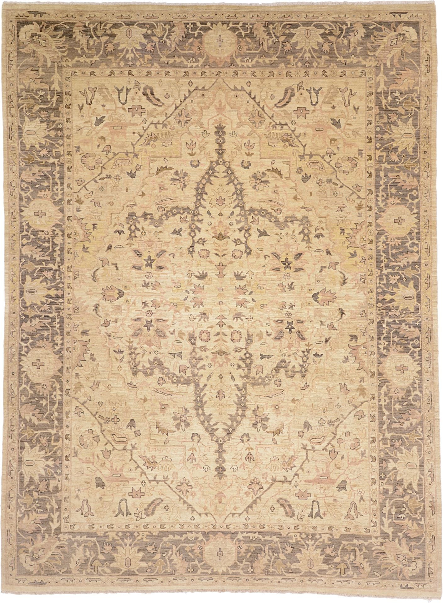 Orientteppich Ziegler 303 x 408 cm Schurwolle handgeknüpft