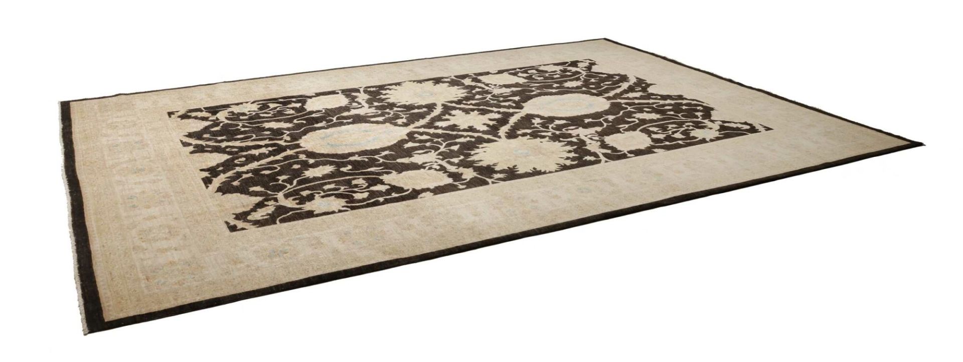 Orientteppich Ziegler 303 x 408 cm Schurwolle handgeknüpft