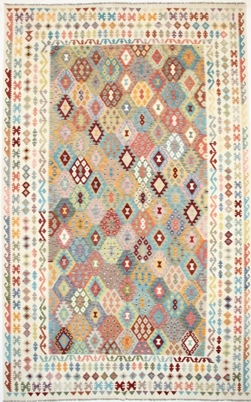 Orientteppich Afghanistan 484 x 303 cm Wolle handgewebt