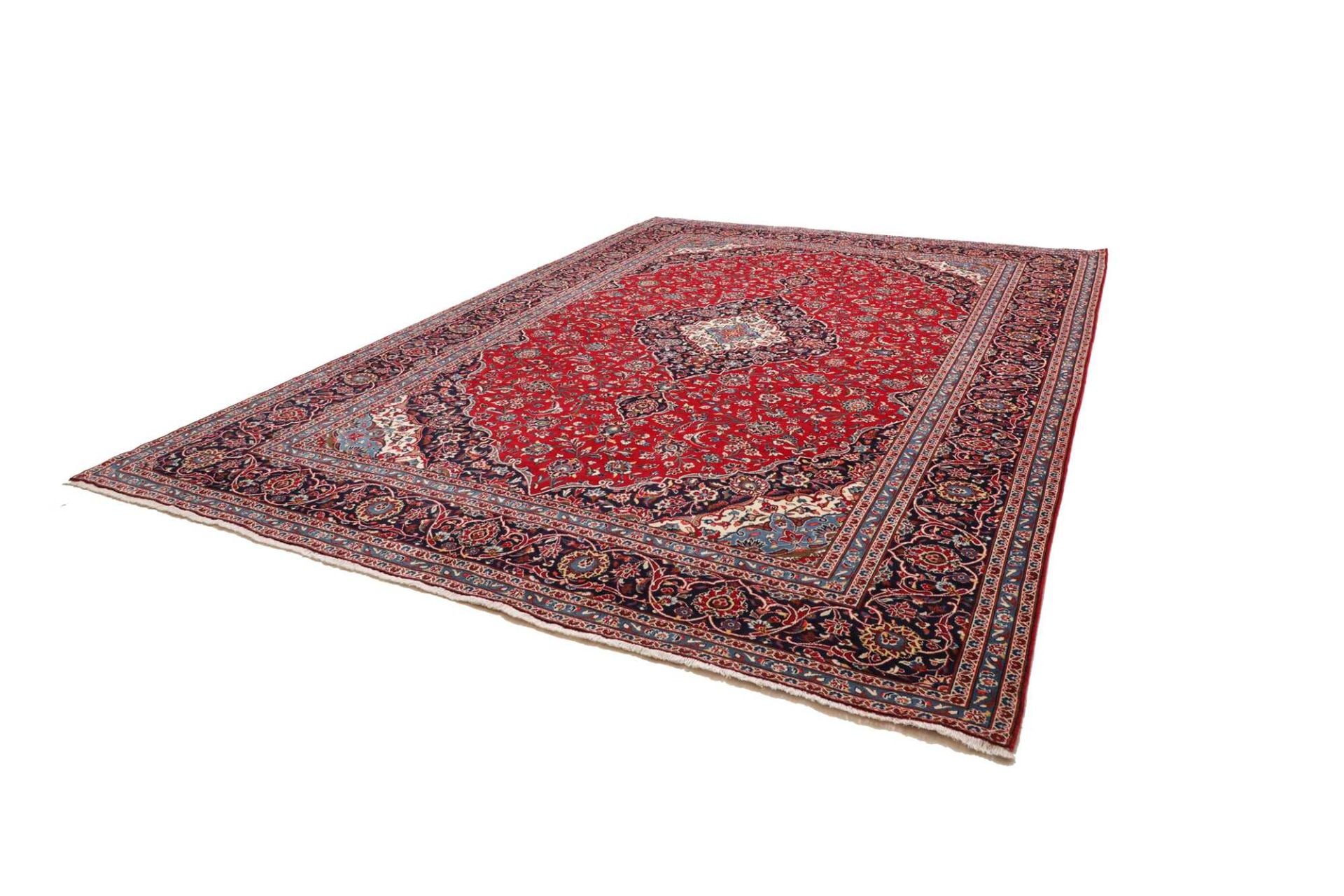 Perserteppich Kashan 300 x 409 cm Schurwolle handgeknüpft