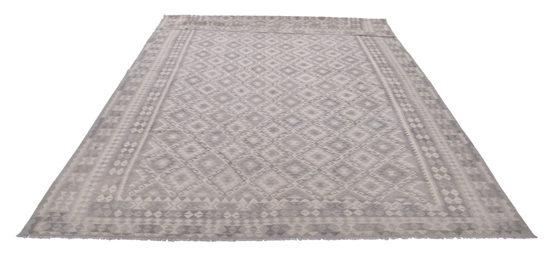 Orientteppich Kelim 307 x 497 cm Schurwolle handgewebt beidseitig