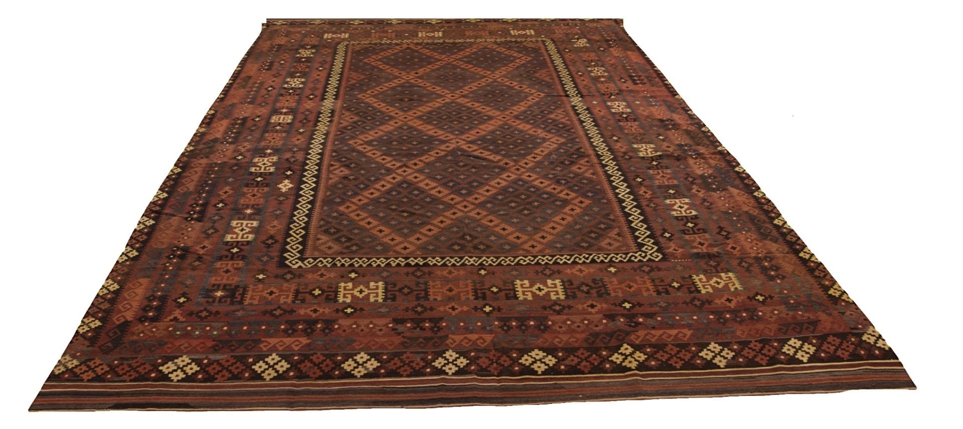 Orientteppich Pakistan Kelim 294 x 456 cm Schurwolle handgewebt