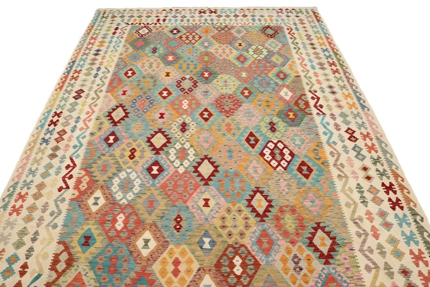 Orientteppich Afghanistan 484 x 303 cm Wolle handgewebt