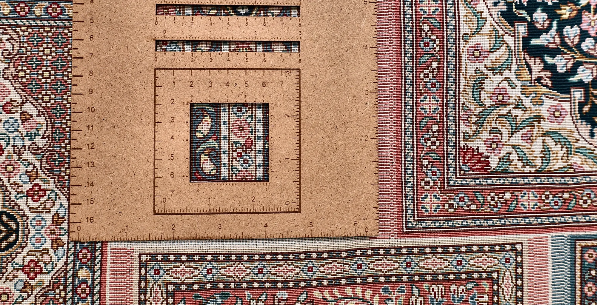 Ghom Seidenteppich signiert „Mehrbakhsh“ 150 x 100 cm Seide auf Seidenkette