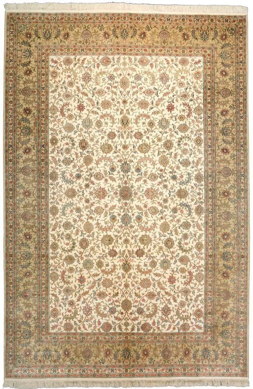 Orientteppich Hereke 190 x 283 cm Seide handgeknüpft hochfein