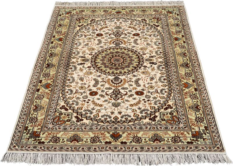 Orientteppich Hereke 120 x 181 cm Seide handgeknüpft