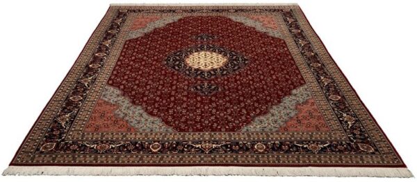 Orientteppich Täbriz 254 x 355 cm Schurwolle handgeknüpft fein