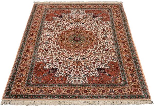 Orientteppich Hereke 128 x 189 cm Seide handgeknüpft exklusiv