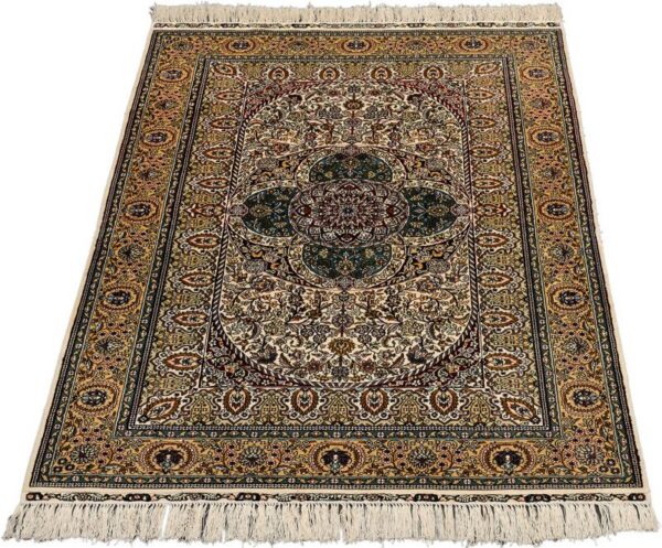 Orientteppich Hereke 95 x 152 cm Seide handgeknüpft fein