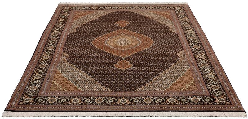 Perserteppich Täbriz 200 x 298 cm Schurwolle Seide handgeknüpft
