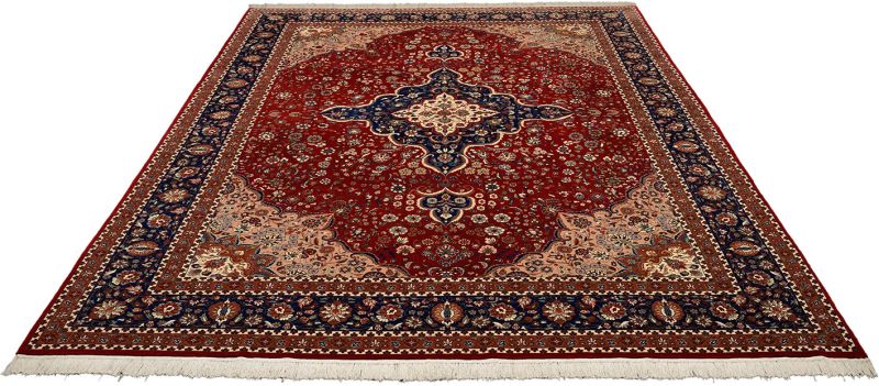 Orientteppich Isfahan 282 x 378 cm Schurwolle handgeknüpft