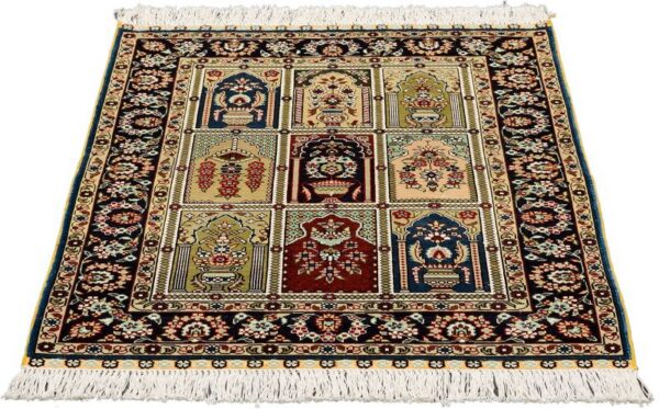 Orientteppich Hereke 64 x 93 cm Seide handgeknüpft fein