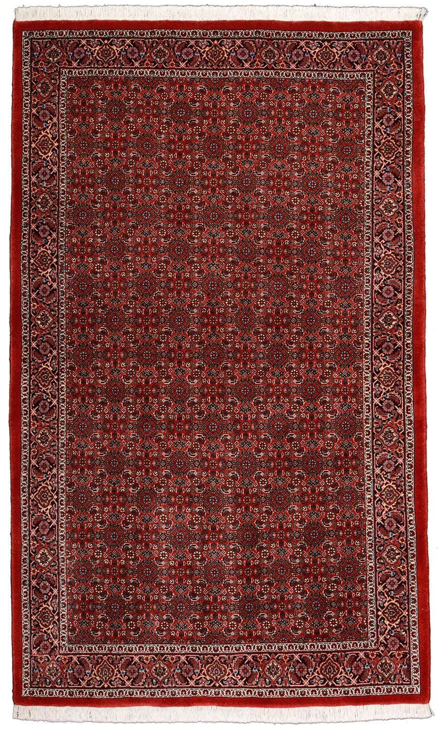 Perserteppich Bidjar 114 x 186 cm Schurwolle-Seide handgeknüpft