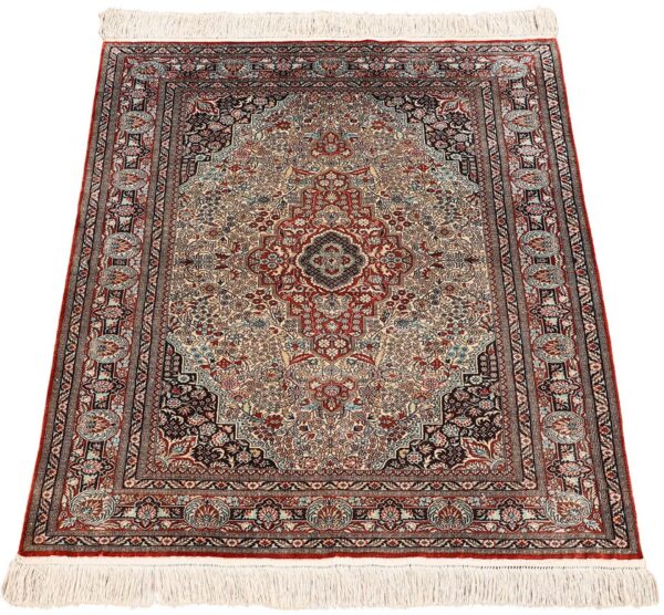 Orientteppich Peking 62 x 91 cm Seide handgeknüpft filigran