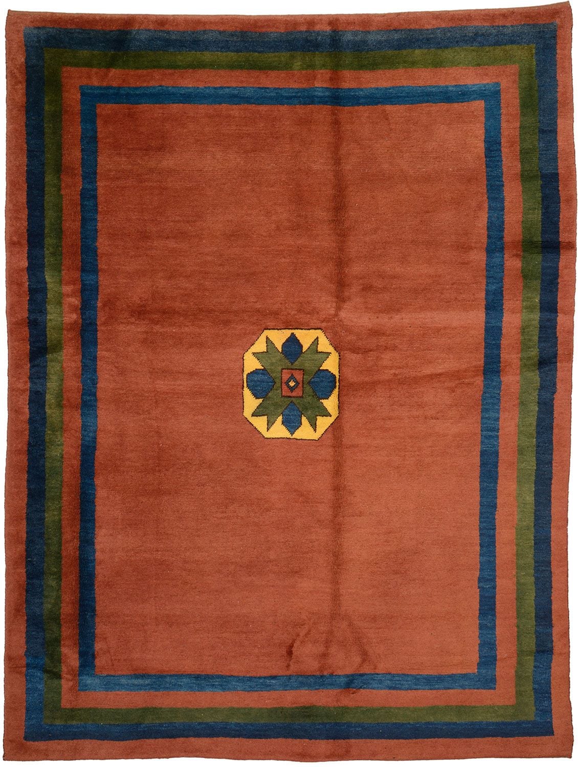 Orientteppich Gabbeh 186 x 249 cm Schurwolle handgeknüpft