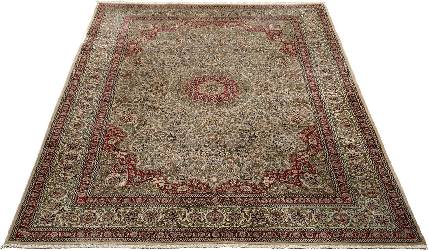 Orientteppich Hereke 179 x 244 cm Seide handgeknüpft