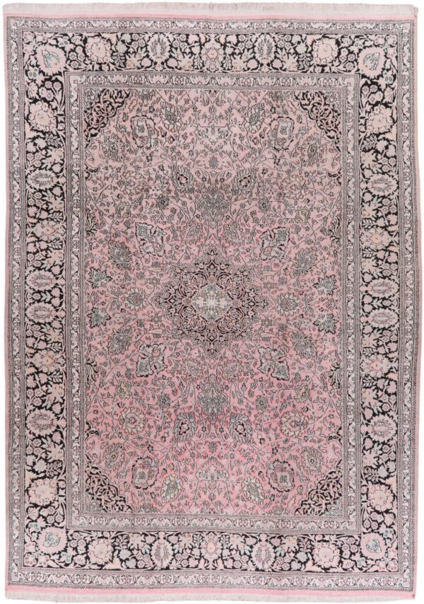 Orientteppich Kashmir 252 x 338 cm Seide handgeknüpft
