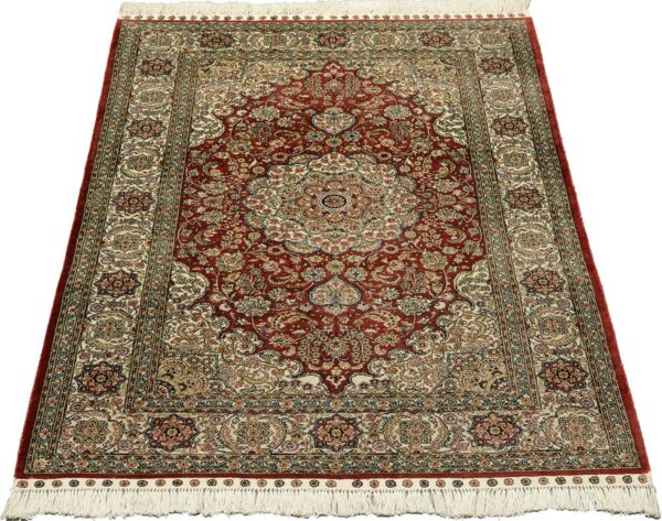 Orientteppich Ghom 91 x 152 cm Seide handgeknüpft