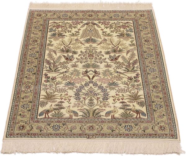 Orientteppich Hereke 80 x 125 cm Seide handgeknüpft