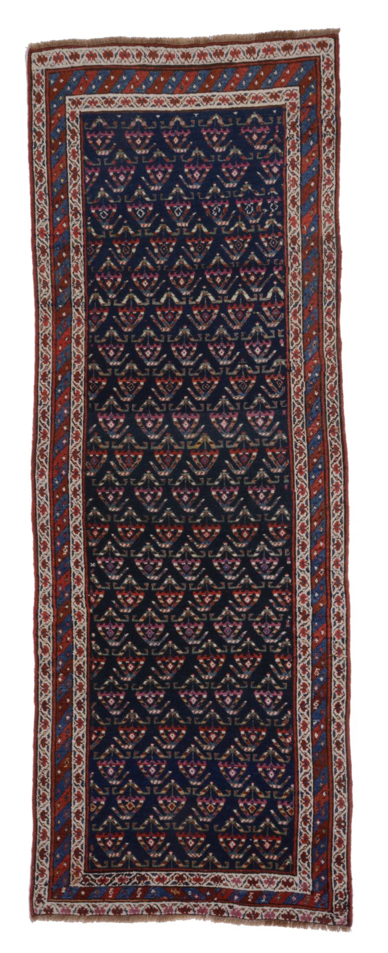 Orientteppich Shirwan 104 x 295 cm Schurwolle handgeknüpft antik