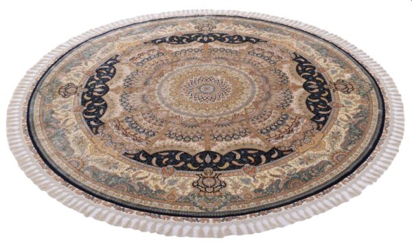 Orientteppich Hereke 248 x 248 cm Seide handgeknüpft
