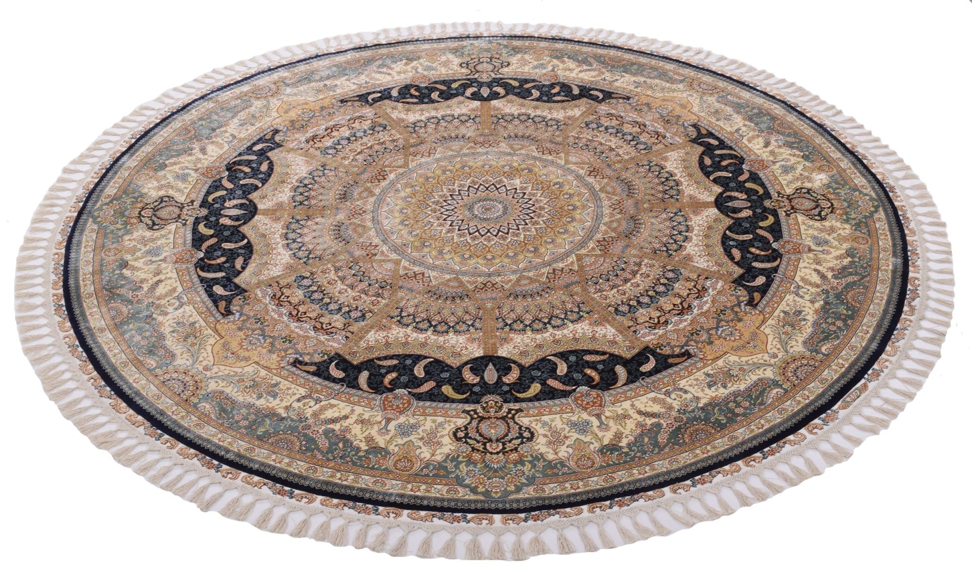 Orientteppich Hereke 248 x 248 cm Seide handgeknüpft