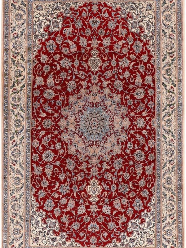 Orientteppich Weiz 8160 – Professioneller Fachexperte & Sofortzahlung – Handgeknüpfter Orientteppich Perserteppich Nain 175 x 292 cm Schurwolle-Seide handgeknüpft