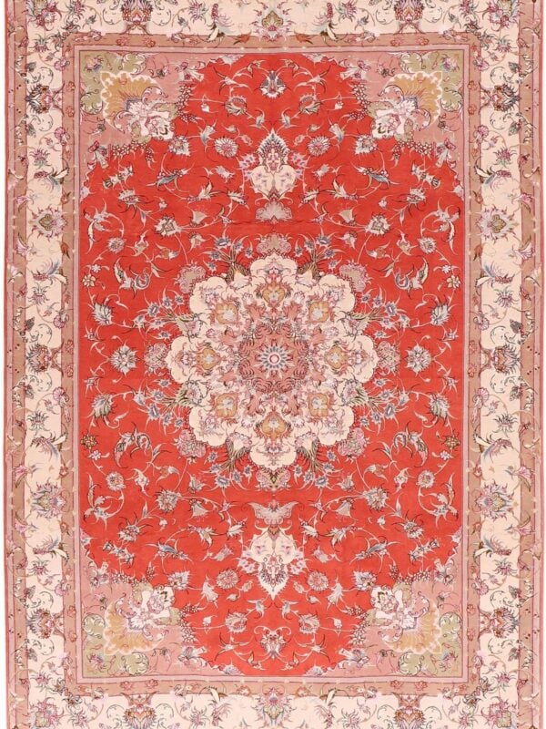 Teppich Ankauf Voitsberg 8570 – Professioneller Fachexperte & Sofortzahlung – Handgeknüpfter Orientteppich Perserteppich Täbriz 205 x 302 cm Schurwolle Seide handgeknüpft