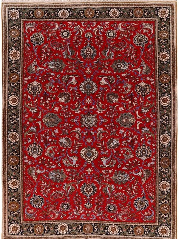 Perserteppich Teppich Ankauf Rankweil 6830 – Professioneller Fachexperte & Sofortzahlung – Handgeknüpfter Orientteppich Perserteppich Ghom 251 x 340 cm Schurwolle Seide handgeknüpft