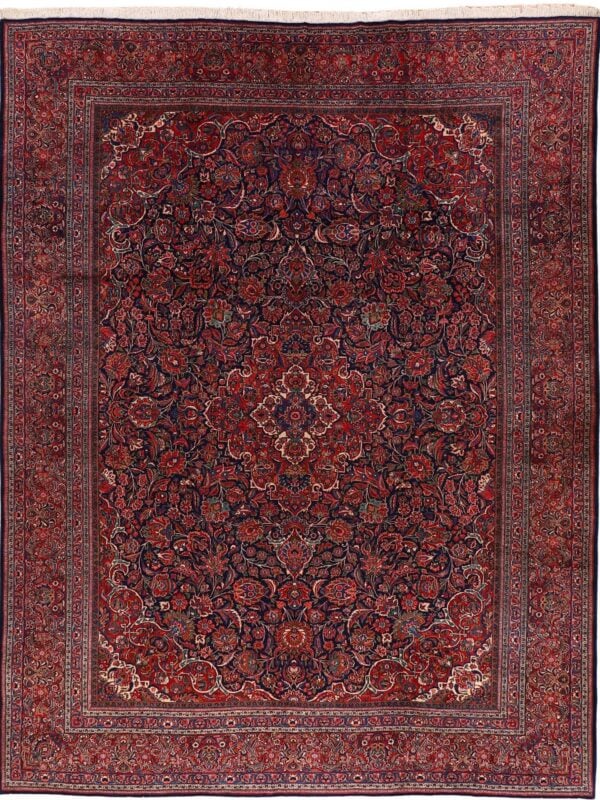 Orientteppich Linz 4020 – Professioneller Fachexperte & Sofortzahlung – Handgeknüpfter Orientteppich Perserteppich Kashan 308 x 400 cm Schurwolle handgeknüpft antik
