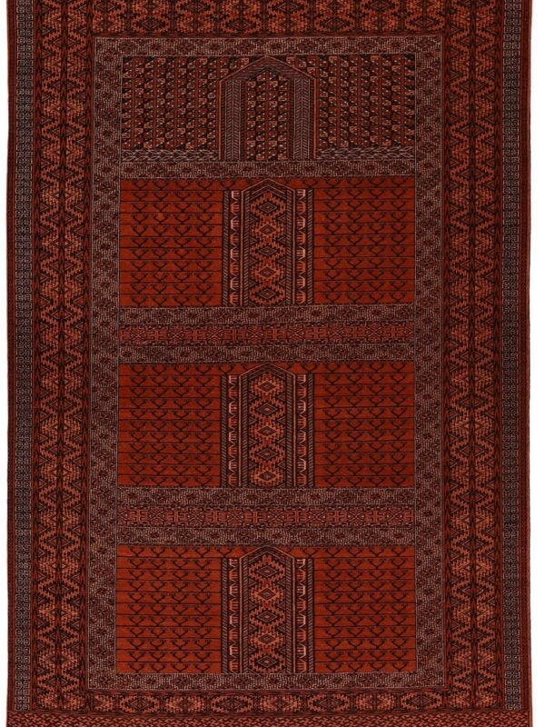 Orientteppich Wels 4600 – Professioneller Fachexperte & Sofortzahlung – Handgeknüpfter Orientteppich Orientteppich Afghan 135 x 205 cm Seide handgeknüpft