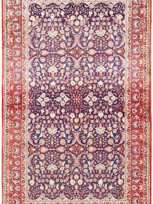 Orientteppich Linz 4030 – Professioneller Fachexperte & Sofortzahlung – Handgeknüpfter Orientteppich Orientální koberec Peking 105 x 146 cm, hedvábí, ručně vázaný