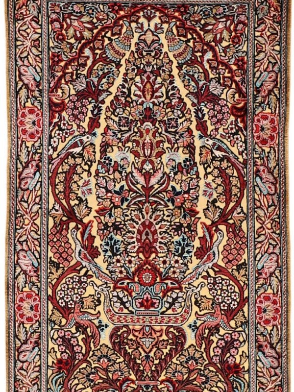 Perserteppich Teppich Ankauf Lienz 9900 – Professioneller Fachexperte & Sofortzahlung – Handgeknüpfter Orientteppich Perserteppich Ghom 77 x 133 cm Seide handgeknüpft