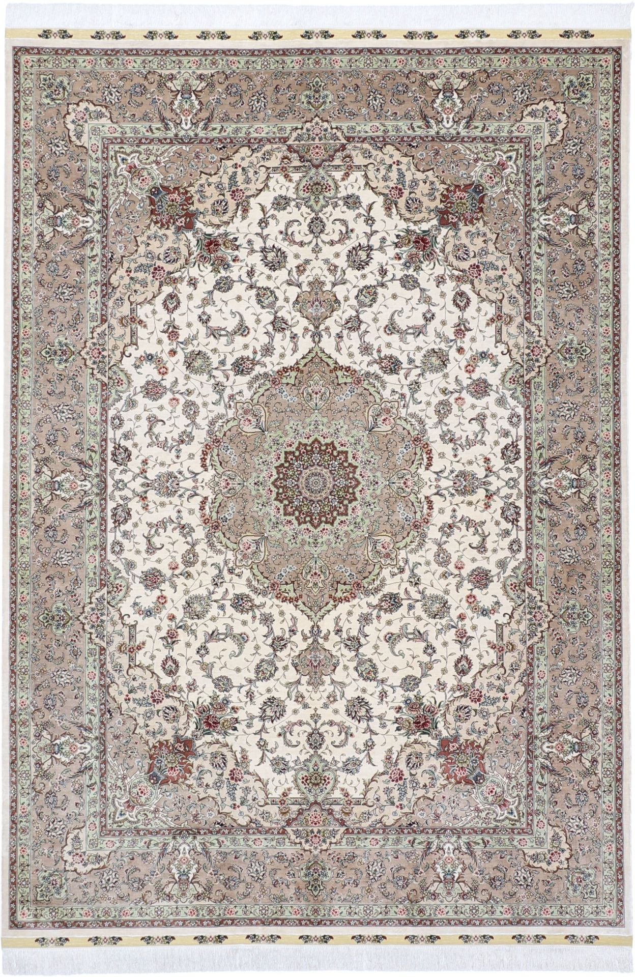 Orientteppich Hereke 171 x 243 cm Seide handgeknüpft