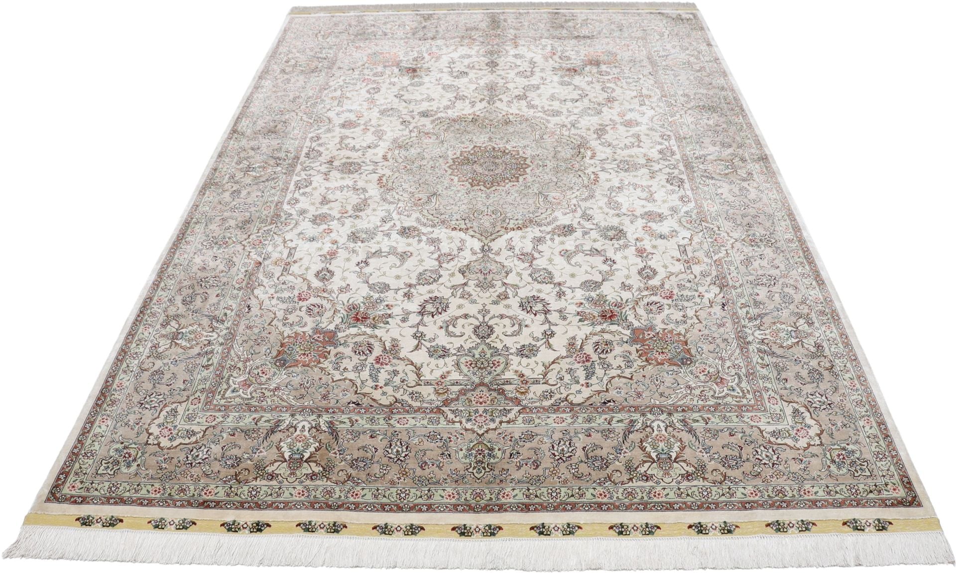 Orientteppich Hereke 171 x 243 cm Seide handgeknüpft