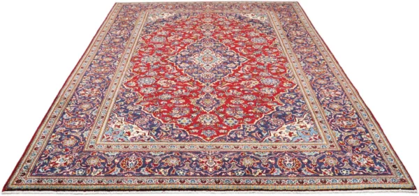 Perserteppich Kashan 200 x 300 cm Schurwolle handgeknüpft neu