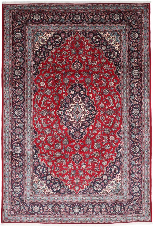 Perserteppich Kashan 247 x 367 cm Schurwolle handgeknüpft Neu