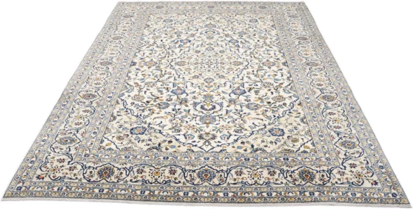 Perserteppich Kashan 243 x 348 cm Schurwolle handgeknüpft