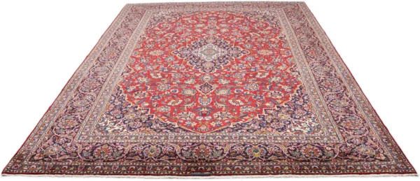 Perserteppich Kashan 250 x 370 cm Schurwolle handgeknüpft