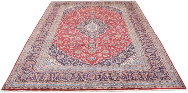 Perserteppich Kashan 255 x 340 cm Schurwolle handgeknüpft
