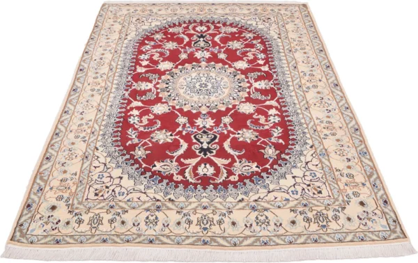 Perserteppich Nain 209 x 311 cm Schurwolle handgeknüpft