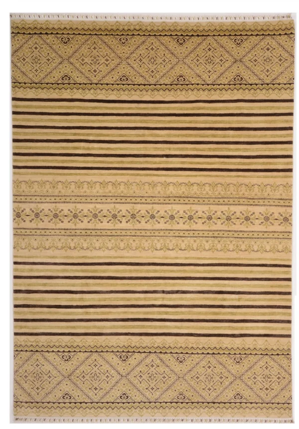Orientteppich Samarkand 207 x 293 cm Schurwolle handgeknüpft