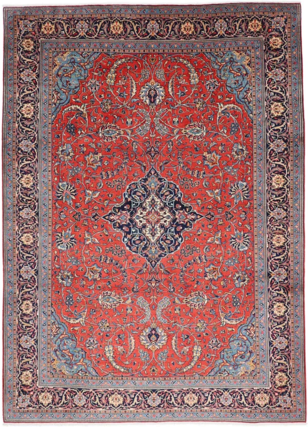 Perserteppich Sarough 248 x 347 cm Schurwolle handgeknüpft